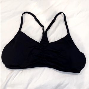 Forever 21 Black Cage Sports Bra